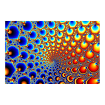 Hypnotic Portal - Fractal Poster posters
