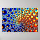 Hypnotic Portal - Fractal Poster