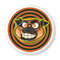 Hypnotic Pug Magnet by LinkArtworks Hypnotic Pug Magnet