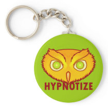 Hypnotize Owl Keychain