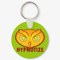Hypnotize Owl Keychain