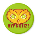 Hypnotize Owl Magnet