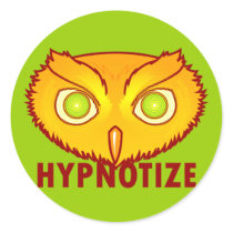 Hypnotize Owl Sticker