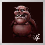 Hypnotized Pig Posters