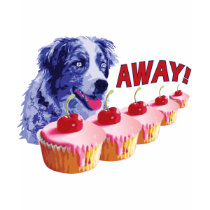 Hypnotized - Stains The Cupcake Dog - Away! t-shirts