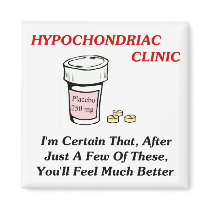 Hypochodriac Clinic magnets by FunnyFloridian Hypochodriac Clinic magnets