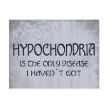 Hypochondria postcards by SillyShirts Hypochondria postcards