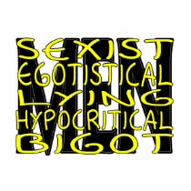 Hypocritical Bigot t-shirts