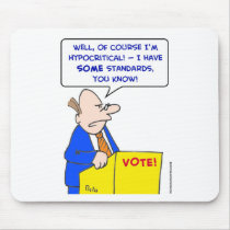 hypocritical vote standards mousepads by rexfmay hypocritical vote standards mousepads