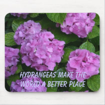 Hyrdrangea Mousepad by cinemerald Hyrdrangea Mousepad