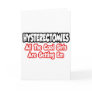 Hysterectomies...All The Cool Girls Are Getting Em Greeting Cards