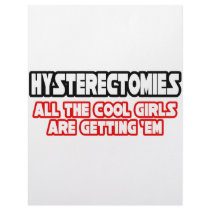 Hysterectomies...Cool Girls Personalized Letterhead