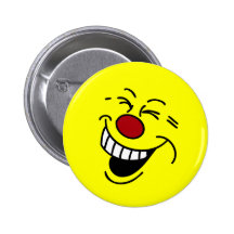 Hysterical Face: This customer wants a refund Pinback Button