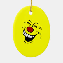Hysterical Face: This customer wants a refund Christmas Ornament