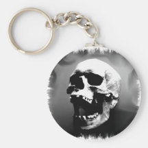 Hysteriskull Laughing Human Skull Keychains