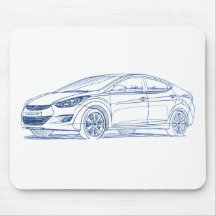 Hyu Avante 2011 Mousepad
