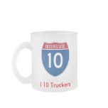 I10Trucking.com Frosted Mug