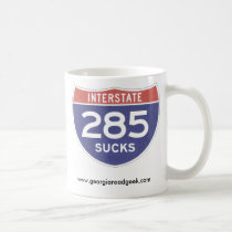 I285 SUCKS Coffee Cup mugs