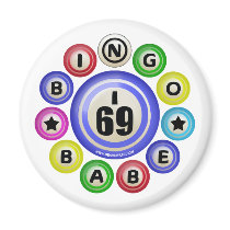I69 Bingo Babe Magnet