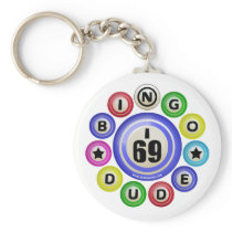 I69 Bingo Dude Key Chain