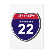 I-22 TENNESSEE postcards by postcardsfromtheedge I-22 TENNESSEE postcards