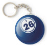 I 26 BINGO BALL KEY CHAIN