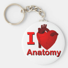 I <3 Anatomy Keychain