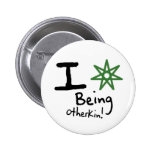 I <3 Being Otherkin Button