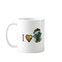 I <3 Cardio-Zombies Are Everywhere! Coffee Mugs