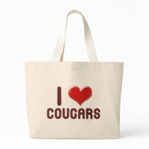 I <3 Cougars bags