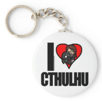 I <3 Cthulhu Keychain
