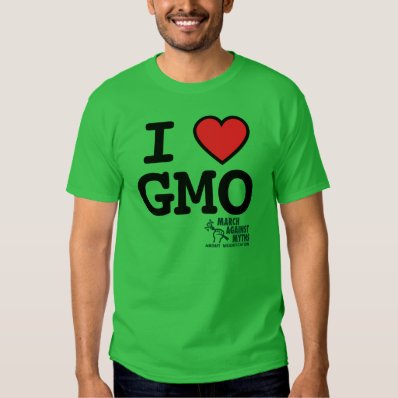 I &lt;3 GMO MAMyths Basic T-Shirt