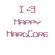 I <3 Happy HardCore t-shirts by Ginaphur I <3 Happy HardCore t-shirts