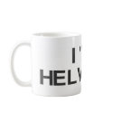 I "<3" HELVETICA Mug
