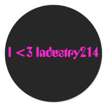 I <3 Industry214 stickers by dude214 I <3 Industry214 stickers