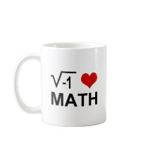 I <3 Math Coffee Mugs
