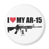 I <3 My AR-15 magnets