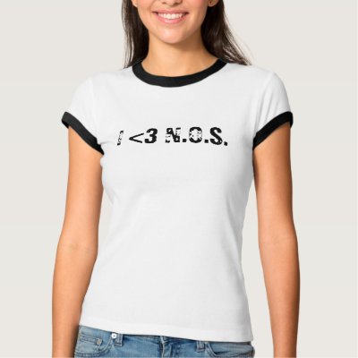 I <3 N.O.S. SHIRTS by noonesslave