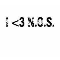 I <3 N.O.S. t-shirts by noonesslave I <3 N.O.S. t-shirts