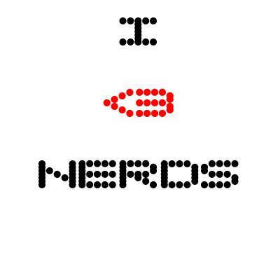 I <3 NERDS TSHIRTS by samupdates