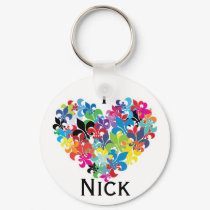 I <3 Nick keychains