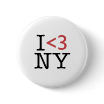 I <3 NY buttons