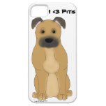 I <3 Pits iPhone Case (buckskin, button ear) iPhone 5 Cases