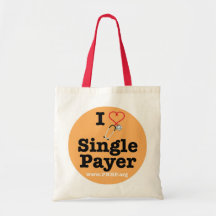 I <3 Single Payer Tote Tote Bags