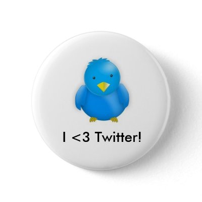 I <3 Twitter!_Button by KimCHaynes