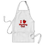 I <3 Working Out Aprons I <3 Working Out Aprons