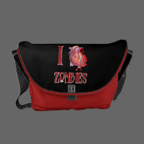 I <3 Zombies Messenger Bag messenger bags