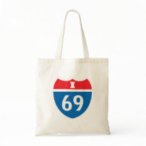 I-69 Interstate 69 Sexual Innuendo bags