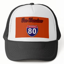 I-80 San Francisco hats
