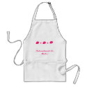 I . A . H, International Air Hostess aprons